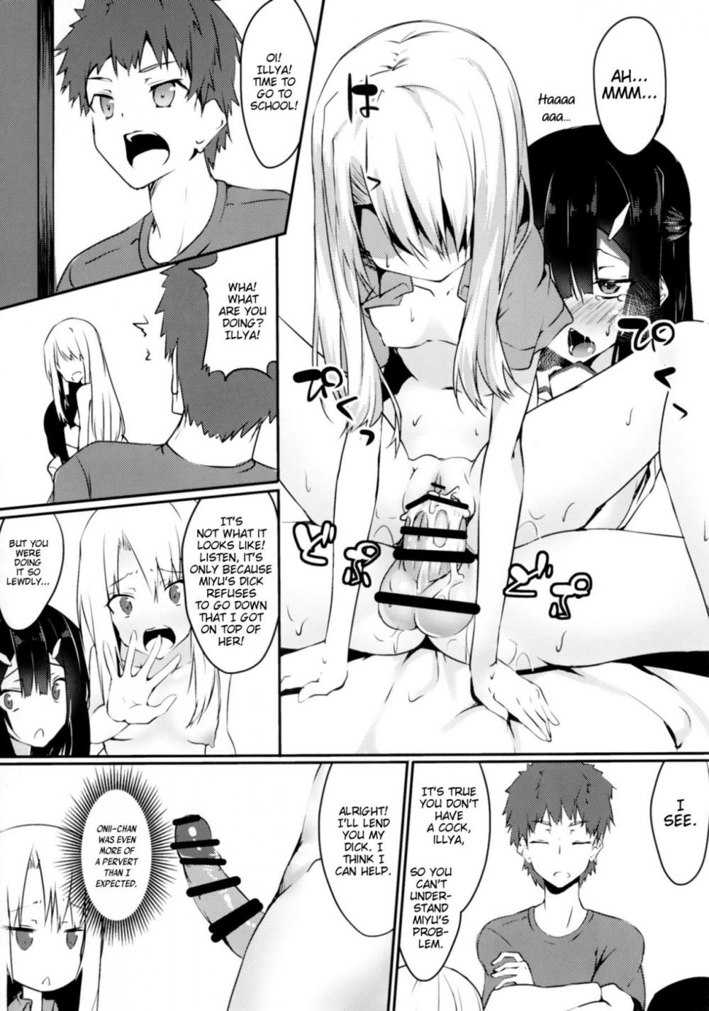 Hentai Manga Comic-A book where Miyu's cock won't stop throbbing-Read-16